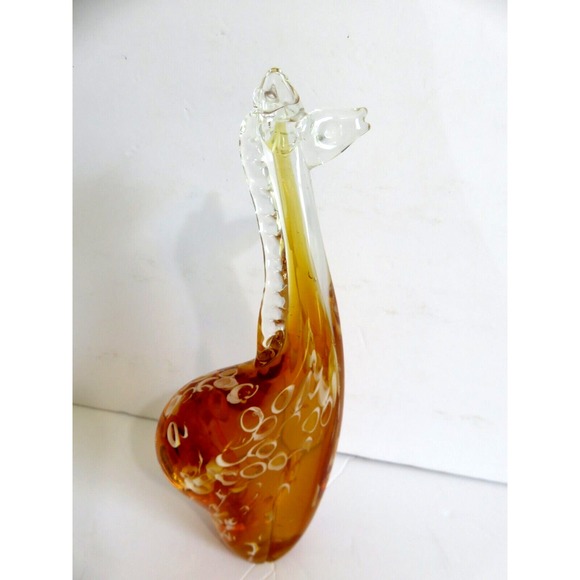Fifth Avenue Crystal Giraffe 10" Glass Figurine - Picture 11 of 13